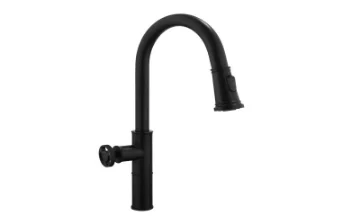 A-056G grifo monomando de cocina SS304 oro cepillado 35mm
