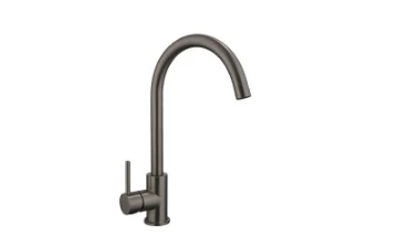 A-056G grifo monomando de cocina SS304 oro cepillado 35mm