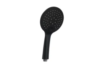 H-024B Ø121x250_3-function ABS black hand shower