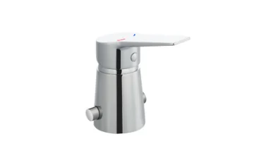 Grifo de bidé de latón monomando cromado OEM del fabricante para baño