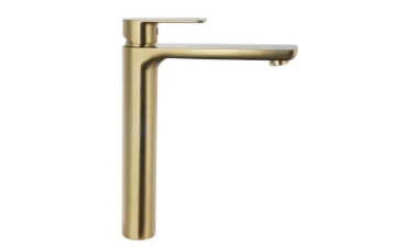 B-017G High model Customize OEM brass single lever lavatory faucet tap hot cold water mixer