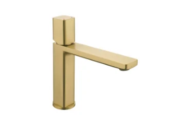 B-046G Gold 35mm single lever bathroom basin mixer faucet