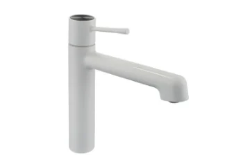 B-047W White 35mm single lever bathroom basin mixer faucet