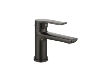 B-049Q Gun black 35mm single lever bathroom basin mixer faucet